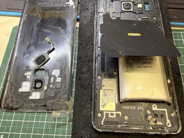 【錦糸町】Galaxy S9 バッテリー膨張・交換修理事例｜墨田区両国から徒歩圏内
