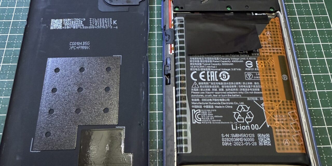 【錦糸町】Xiaomi Redmi Note 10T USB-C充電口修理事例｜江戸川区平井から総武線1本
